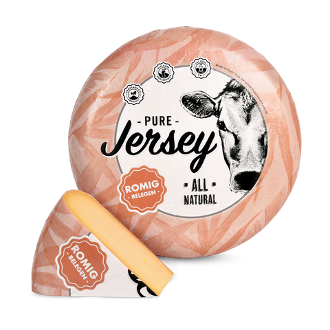 Pure Jersey belegen - Minder Zout - Vegetarisch - Romig