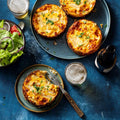 Mini-quiches met bloemkoolbodem